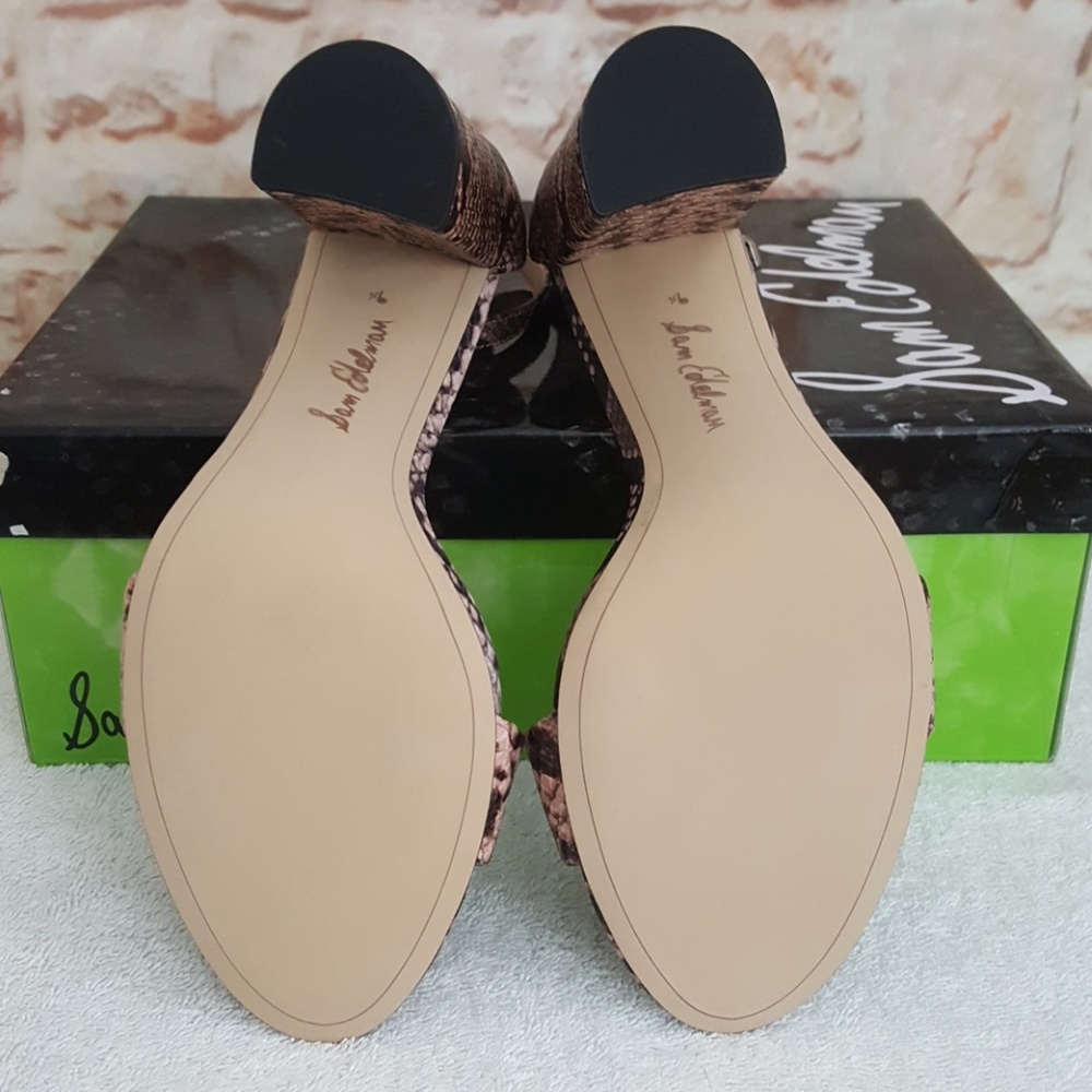 New Sam Edelman Orient Express Yaro Sandals - Picture 5 of 6